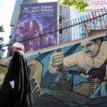 Una strada dell'Iran