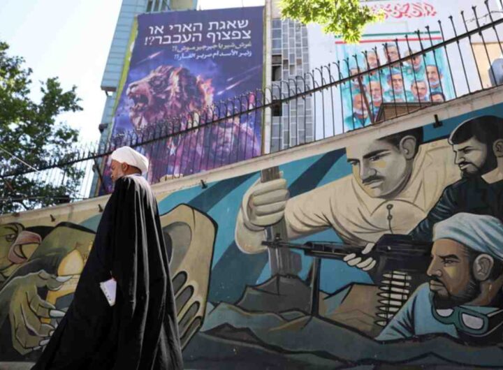Una strada dell'Iran
