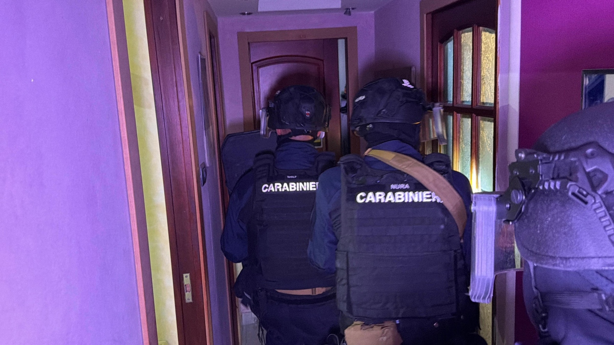 carabnieri in azione
