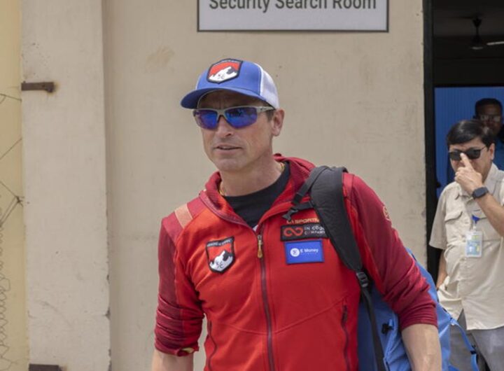L'alpinista britannico Kevin Cool