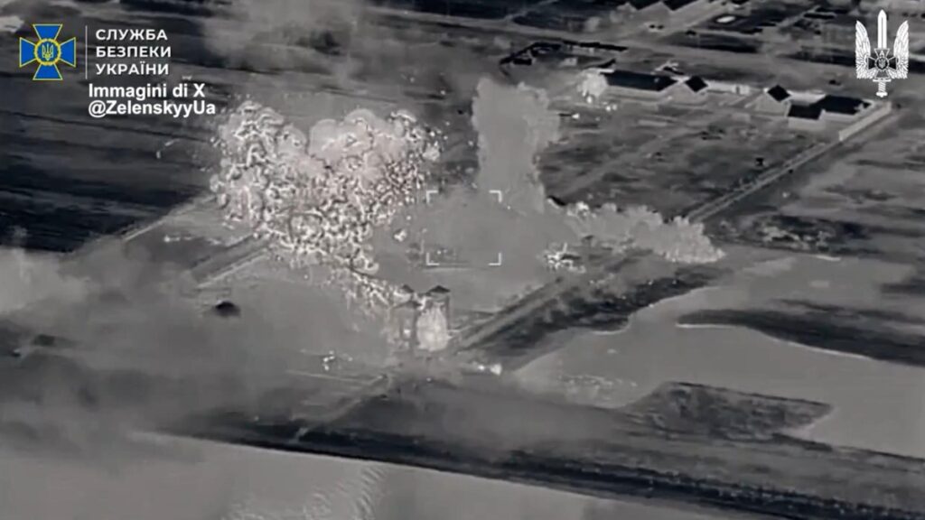 bombardamento a kherson