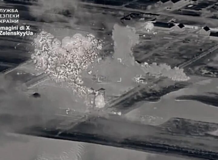 bombardamento a kherson
