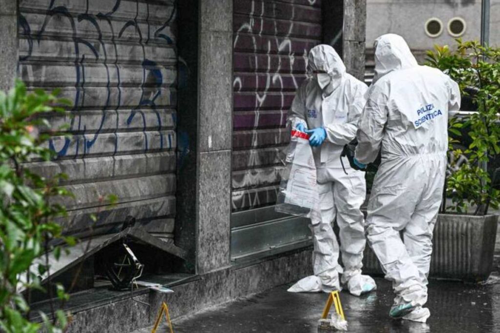 ladro ucciso in bar a milano