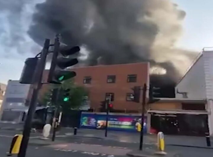 Incendio a Londra