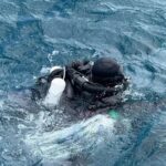 Un sub durante un immersione