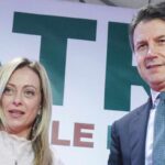 Giorgia Meloni e Giuseppe Conte
