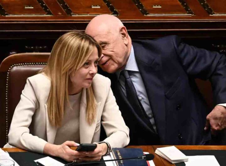 Meloni e il ministro Nordio
