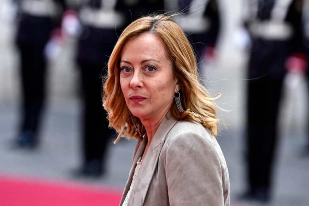 La premier Giorgia Meloni