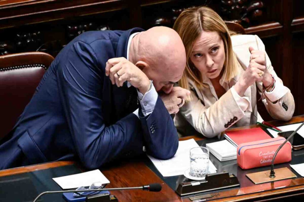 Crosetto e Meloni