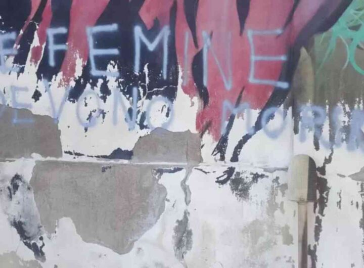 murales foggia contro donne