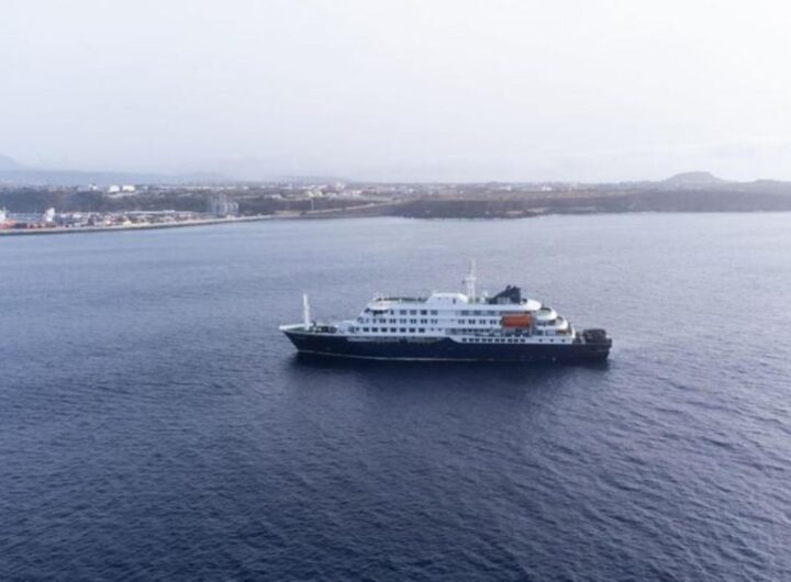 la nave da crociera mv Hondius