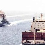 Una nave in transito a Hormuz
