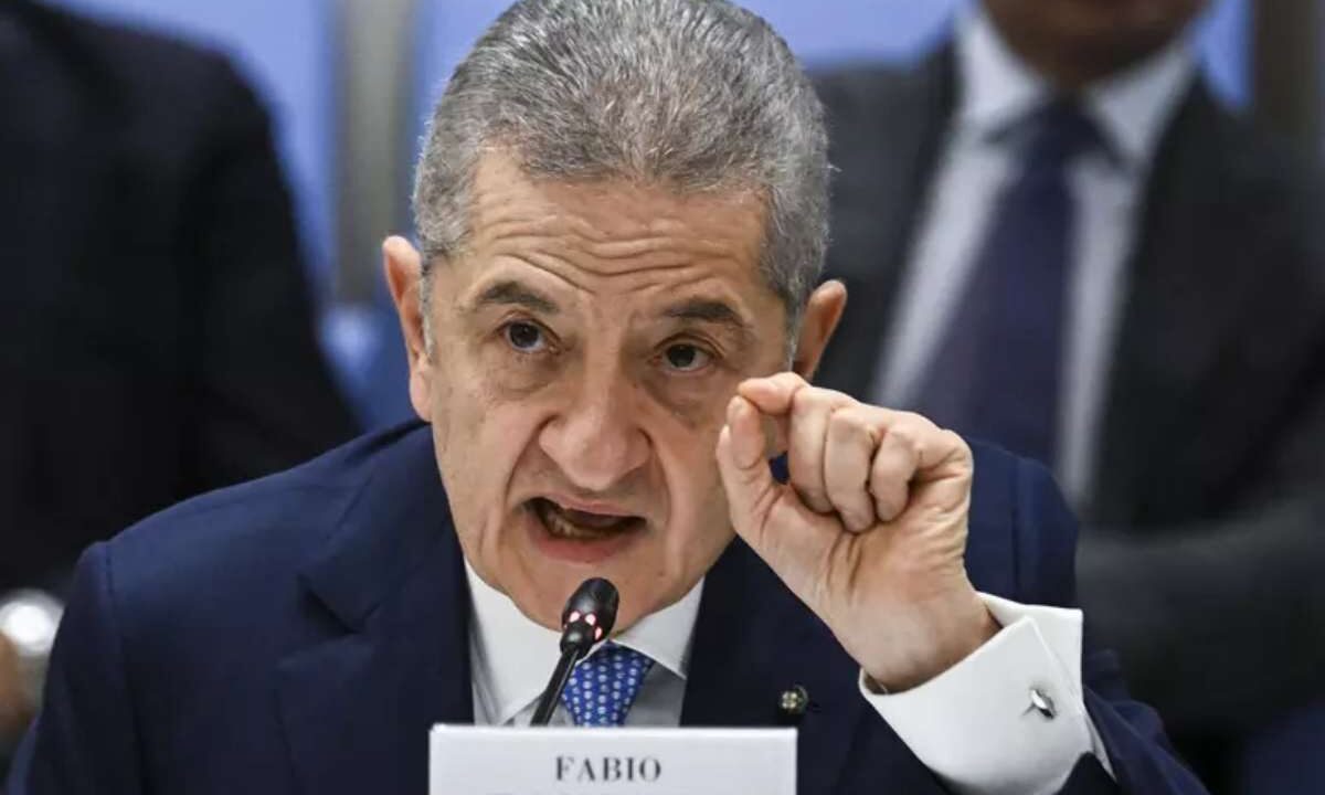 Il governatore della Banca d'Italia Fabio Panetta