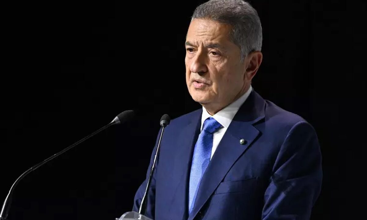 Il governatore della Banca d'Italia Fabio Panetta