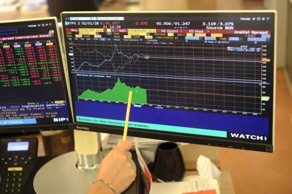 Uno schermo di pc con delle rendite
