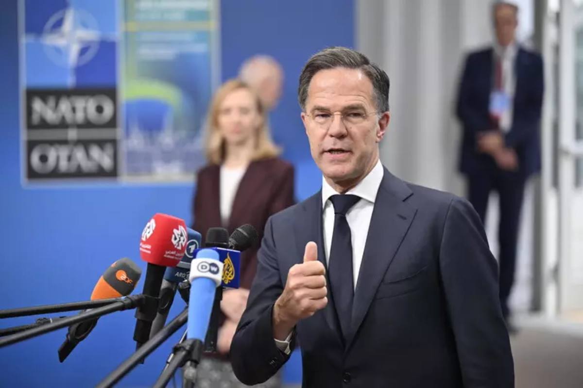 Il segretario della Nato Mark Rutte