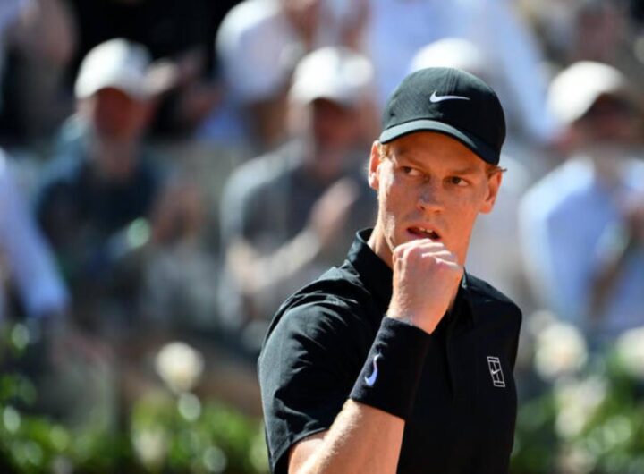Jannik Sinner agli Internazionali d'Italia