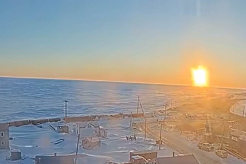 sole non tramonta mai a Utqiagvik
