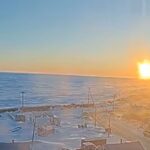 sole non tramonta mai a Utqiagvik