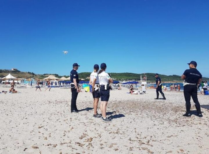 polizia spiaggia