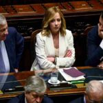 Tajani, Meloni e Salvini