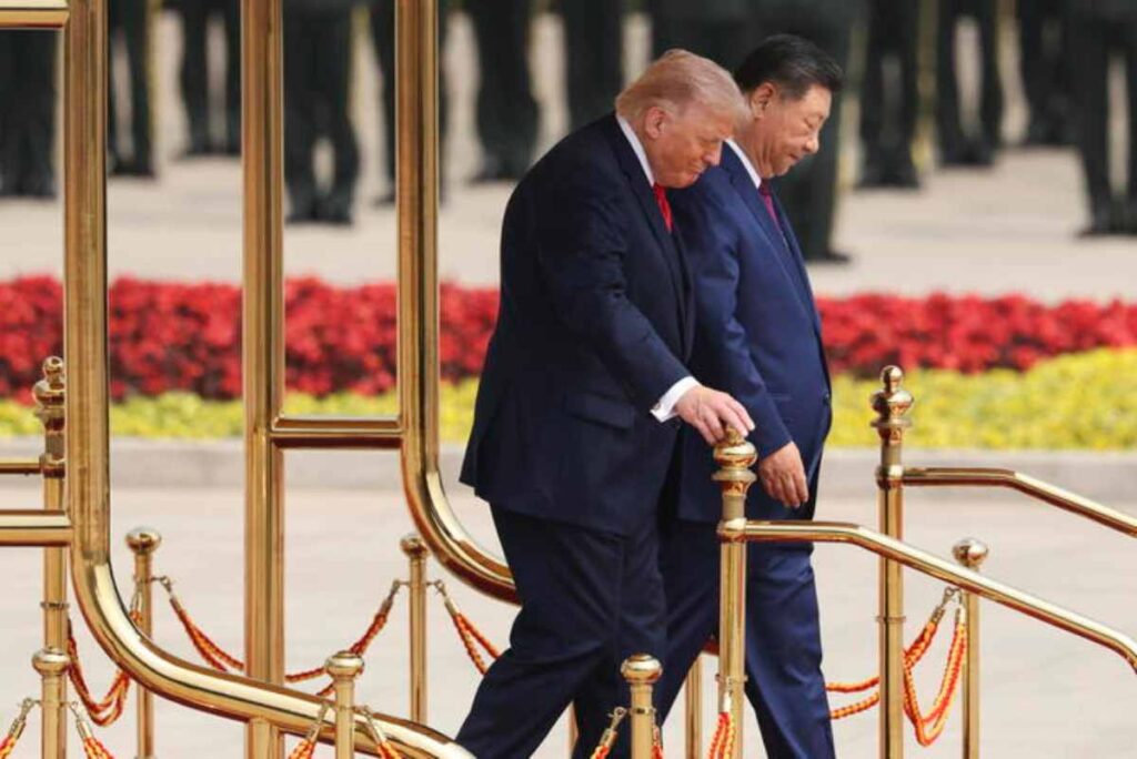 Lo storico incontro tra Xi Jinping e Trump a Pechino, Il leader cinese: "Partner non rivali". E lancia un monito su Taiwan