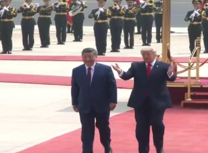 Trump e Xi alla parata militare