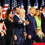 Trump con alcuni dei suoi figli