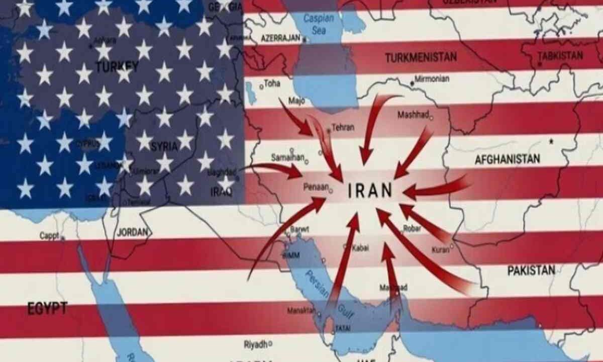 Frecce sull'Iran
