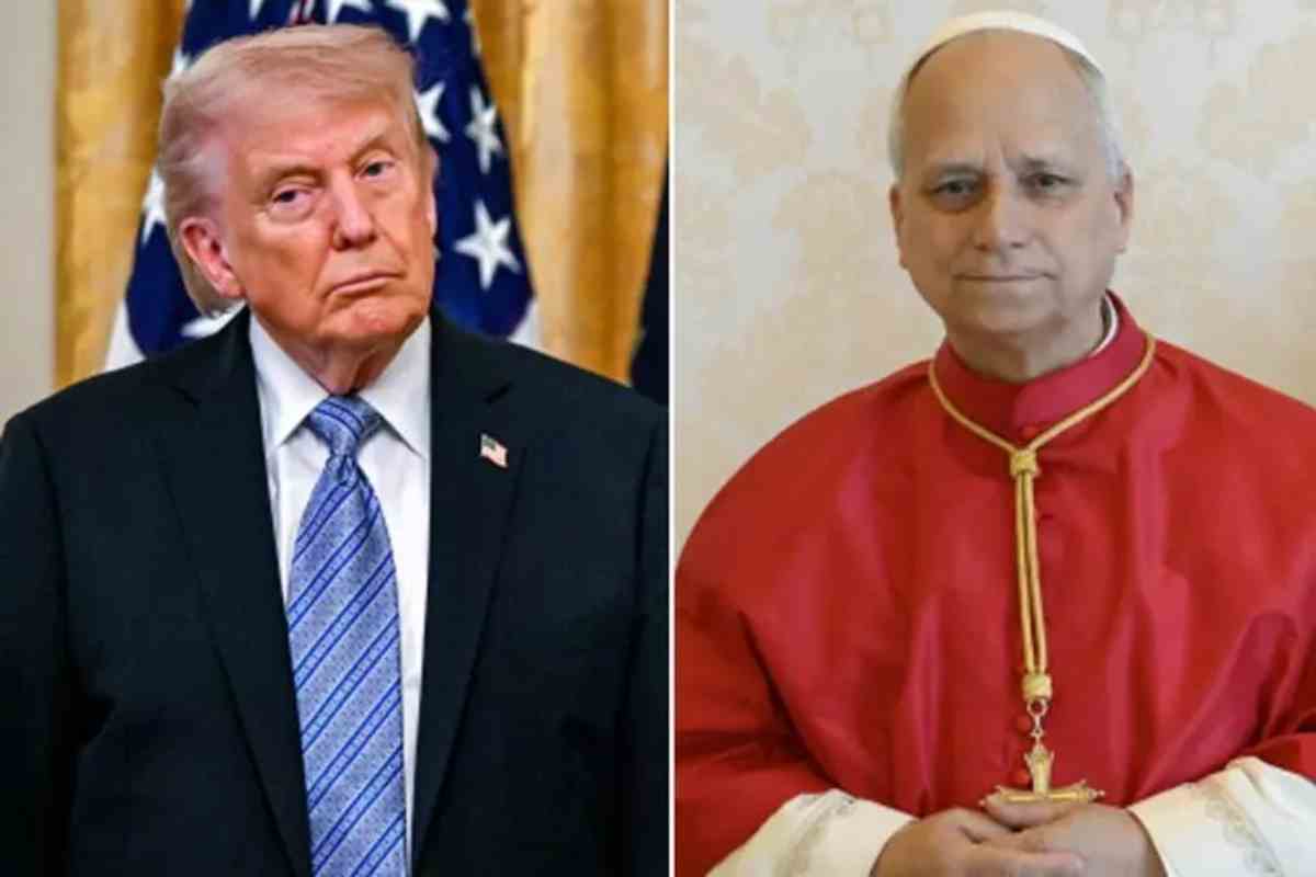 Trump e Papa Leone