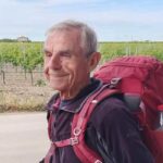 Pellegrino di 83 anni sulla via Francigena