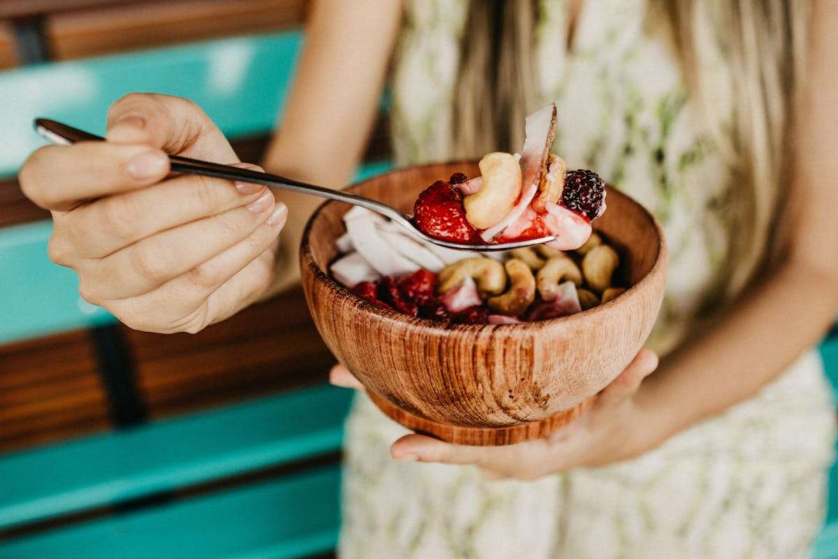 Yogurt con frutta secca