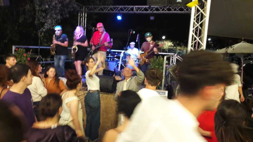 I Fleurs du Mal sul palco del San Lorenzo Blues Festival