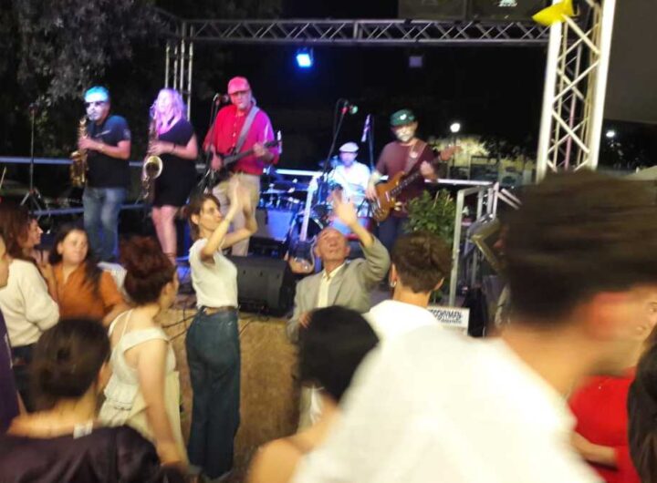 I Fleurs du Mal sul palco del San Lorenzo Blues Festival