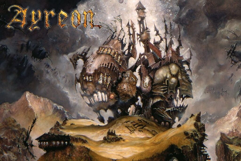 Un particolare della copertina dell'album Into the Electric Castle degli Ayreon