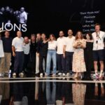 Giorgia Molajoni, Chief Technology and Communication Officer di Plenitude e Paolo Contenti, Head of Brand and Communication di Plenitude, con il team di LePub