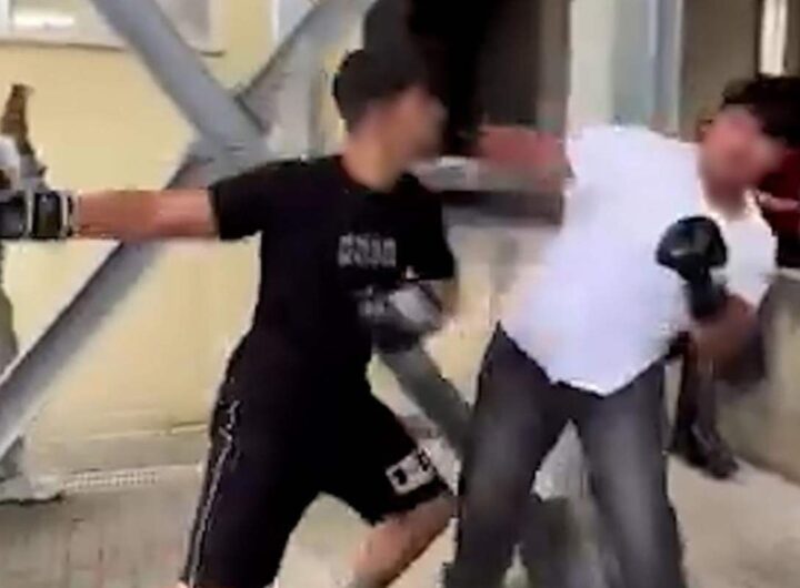 Mirandola boxe a scuola