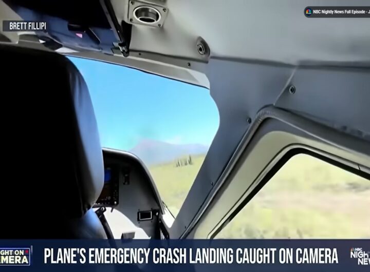 L'atterraggio di emergenza in Alaska