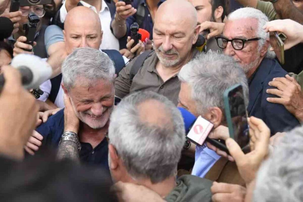 alemanno esce carcere