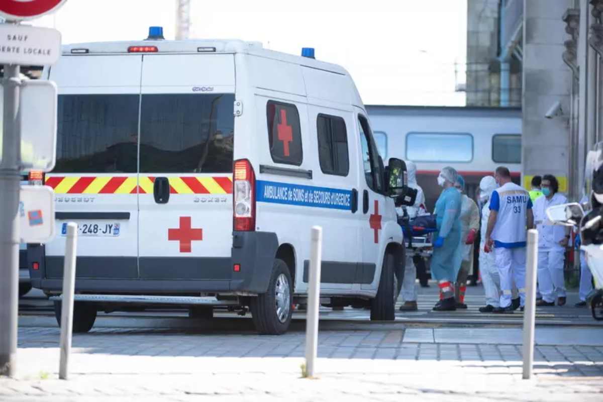 Un'autombulanza francese 
