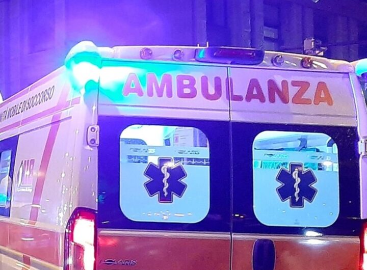 Un'ambulanza