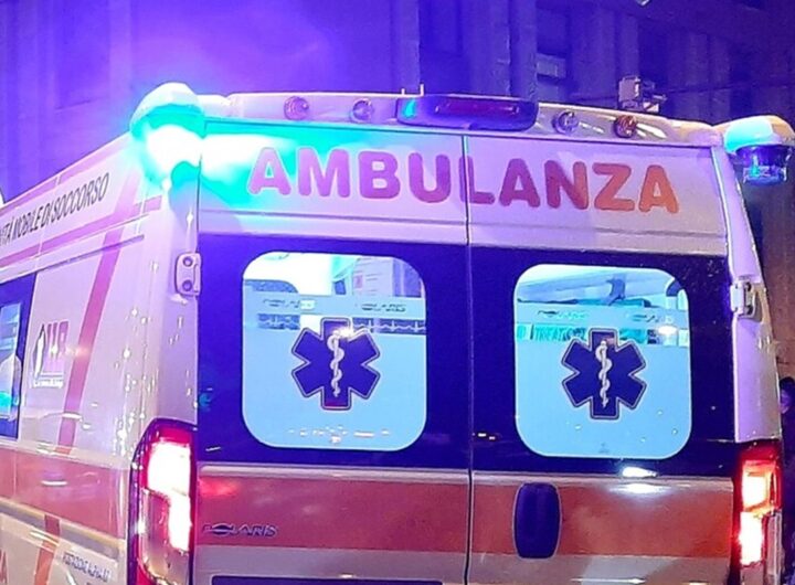 Un'ambulanza
