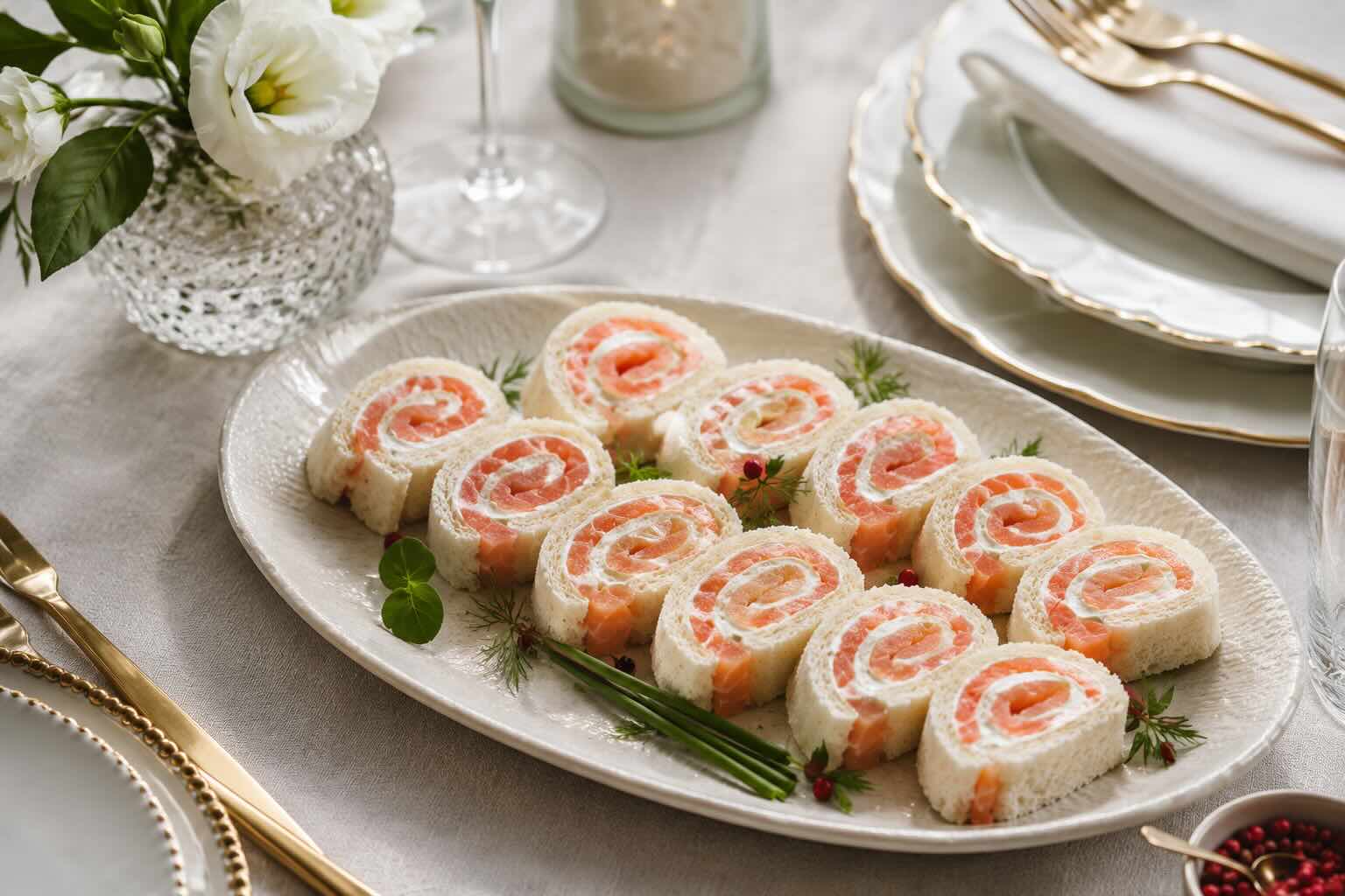antipasto veloce con salmone