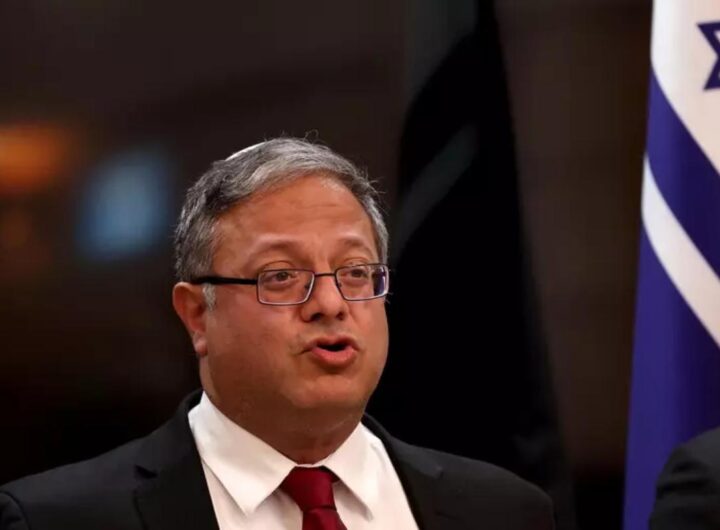 Il ministro israeliano Ben Gvir