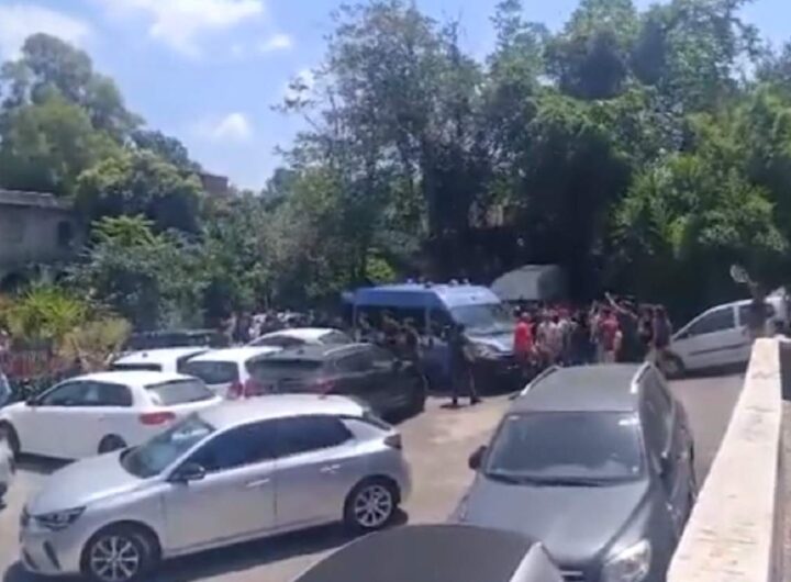 Lo sgombero del Bencivenga a Roma