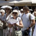 Persone che hanno caldo