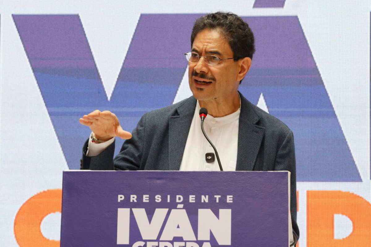Il candidato della sinistra Ivan Cepeda