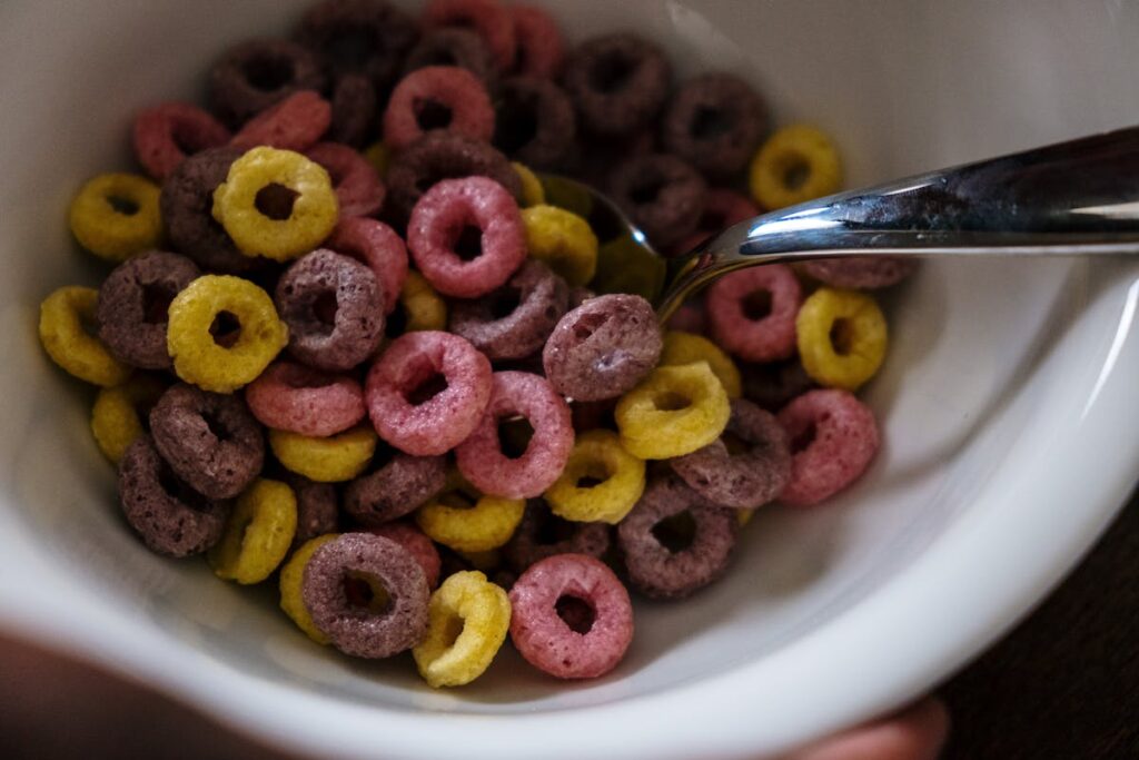 cereali colorati