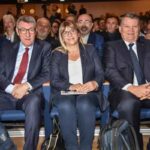 Maurizio Landini (Cgil), Daniela Bombardieri (Cisl) e PierPaolo Bombardieri (Uil)