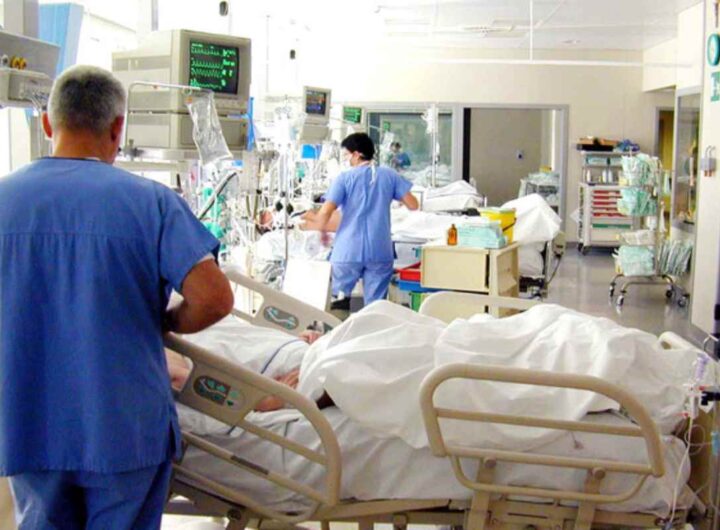 Pazienti in cura in un ospedale